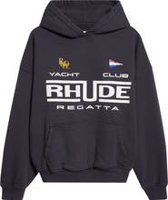 Rhude Regatta Club French Terry Graphic Hoodie