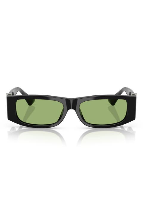 55mm Rectangular Sunglasses