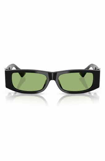 Versace 55mm Rectangular Sunglasses