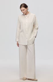 JUANA Lyricist Natural High Rise Pull-on Pants