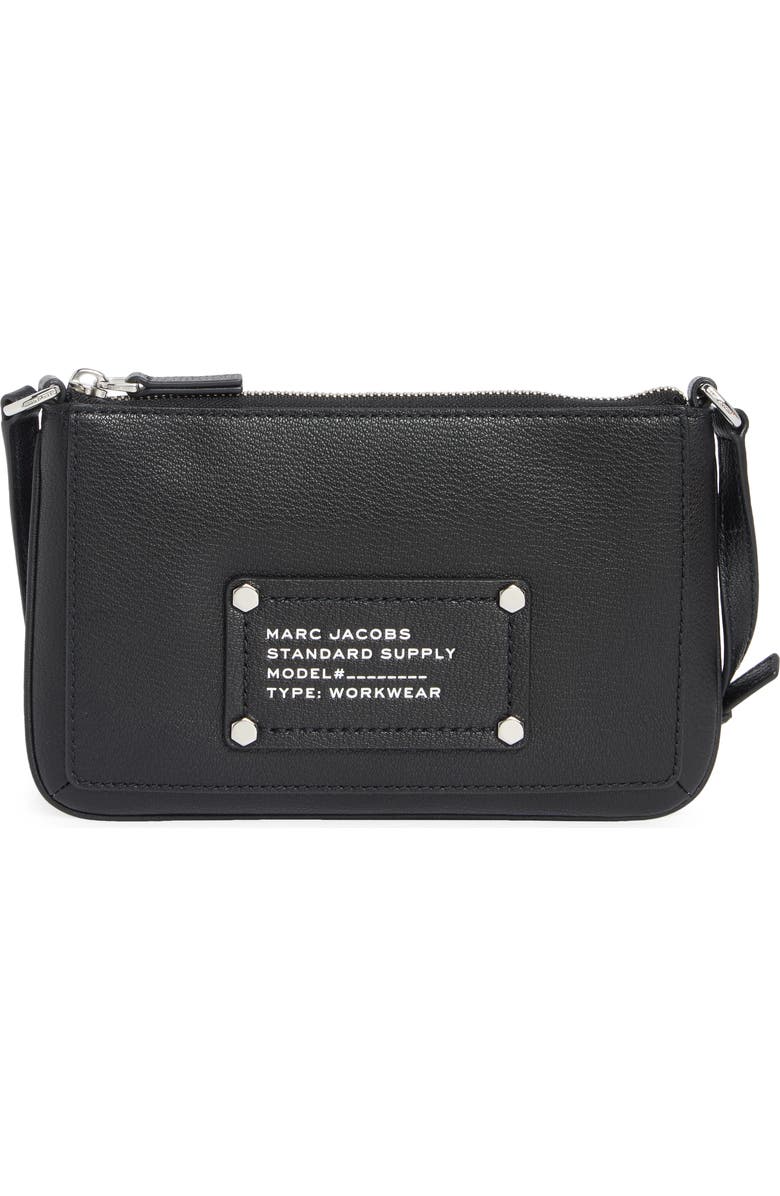 Marc Jacobs Standard Supply Workwear Crossbody Bag, Main, color, Black