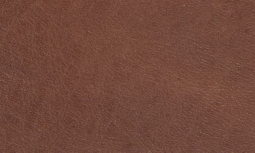 Thom Browne Soft Calfskin Leather Card Holder In Dark Brown