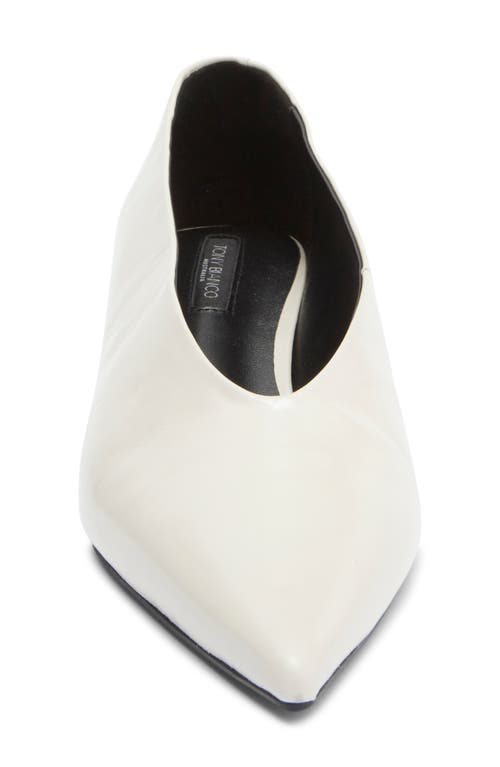 Tony Bianco Cherry Pointed Toe Kitten Heel Pump In Gray