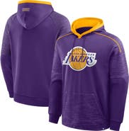 FANATICS Men's Fanatics Purple Los Angeles Lakers Pick & Roll Defender Pullover Hoodie