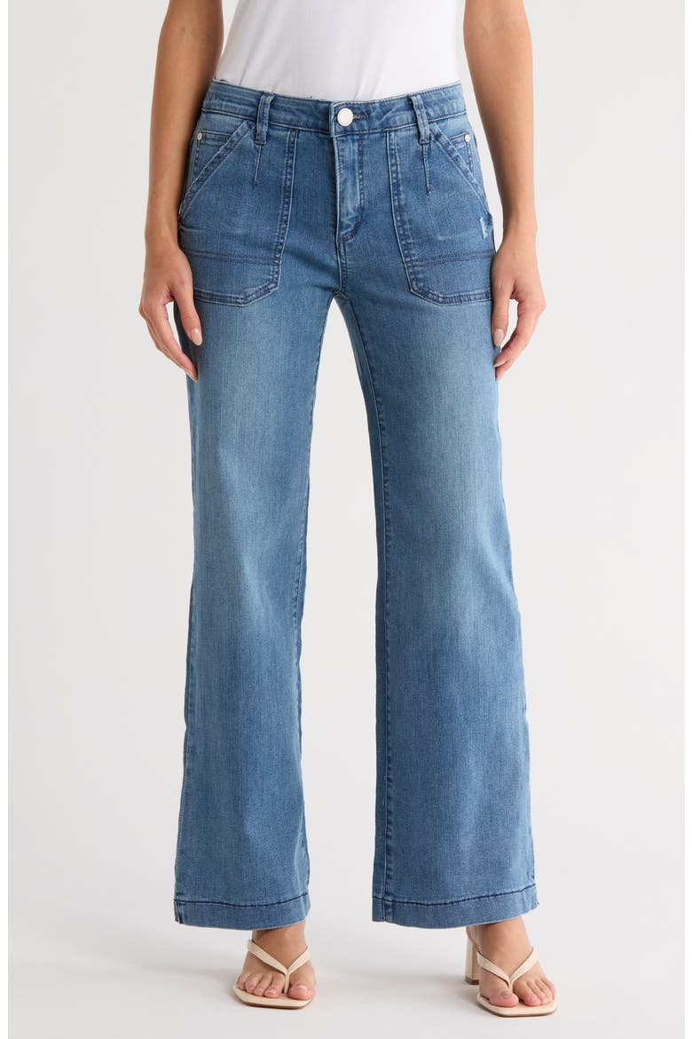 Porkchop Wide Leg Jeans, Main, color, BLUE VINTAGE