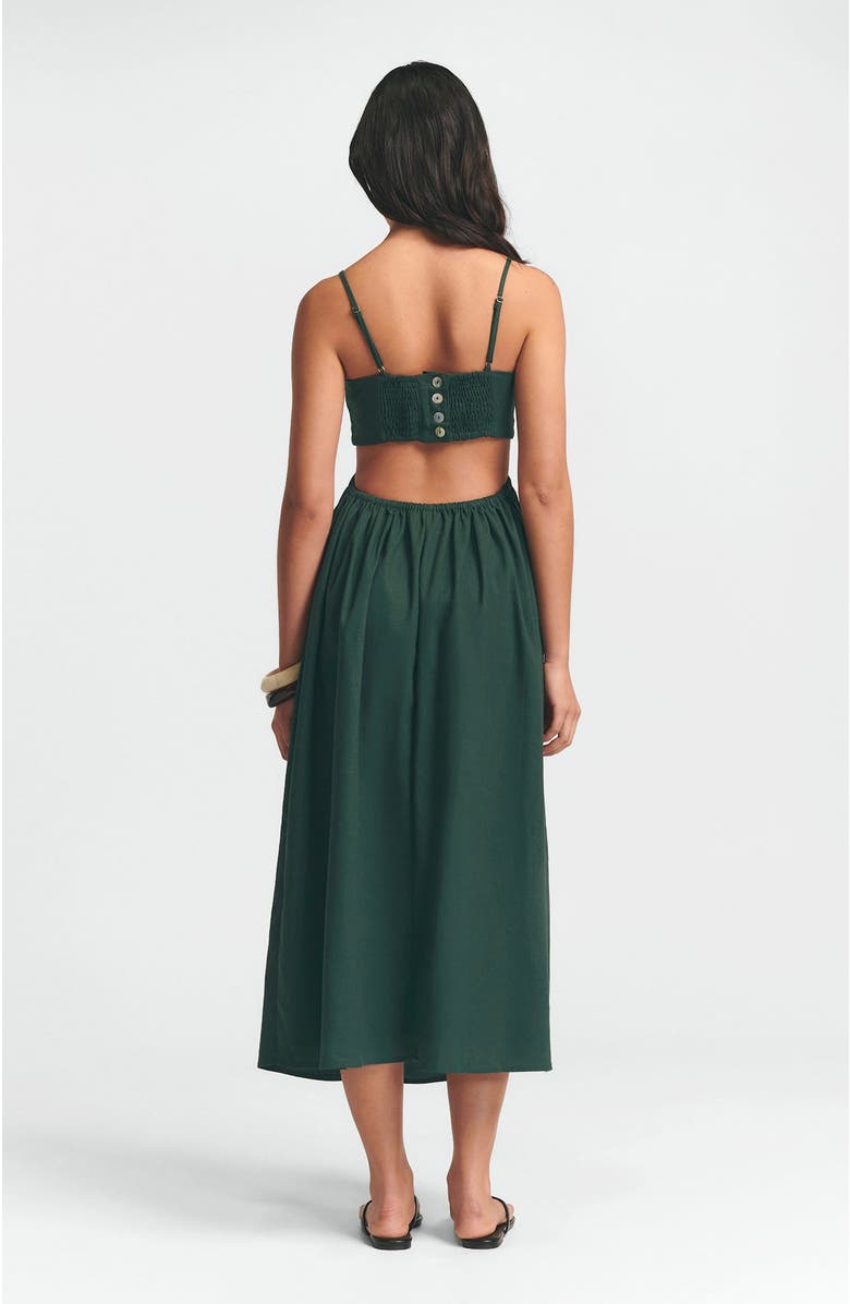 ST MRLO Preston Dress, Alternate, color, Forest Green
