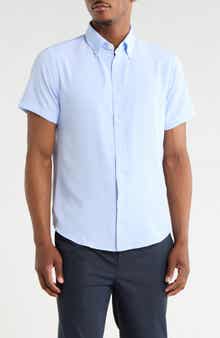DENIM AND FLOWER Geo Print Stretch Tech Shirt