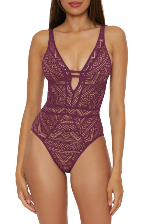 Color Play One-Piece Swimsuit