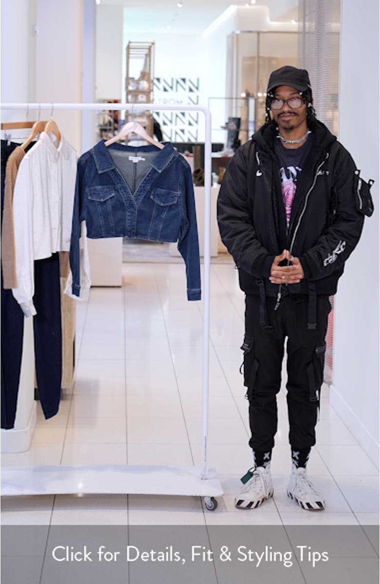 Denim Crop Top, sales video thumbnail