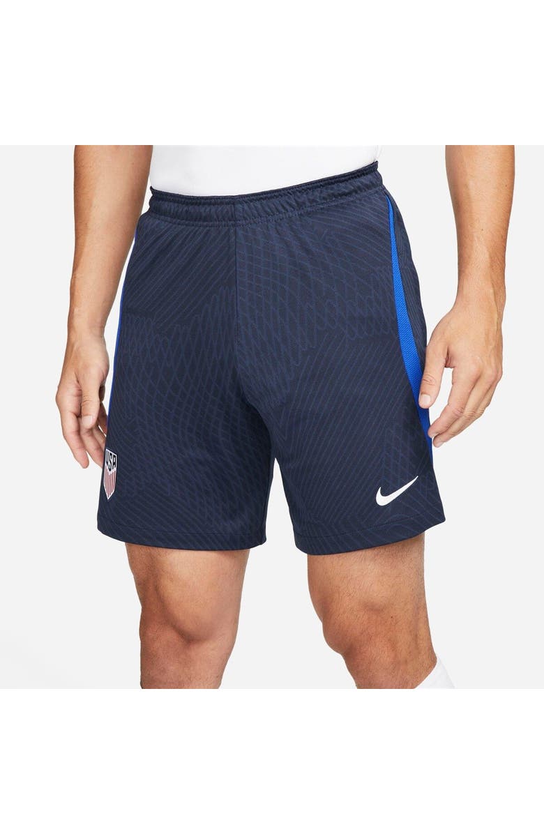 Nike Men's Nike Navy USMNT 2022 Strike Performance Shorts, Alternate, color,