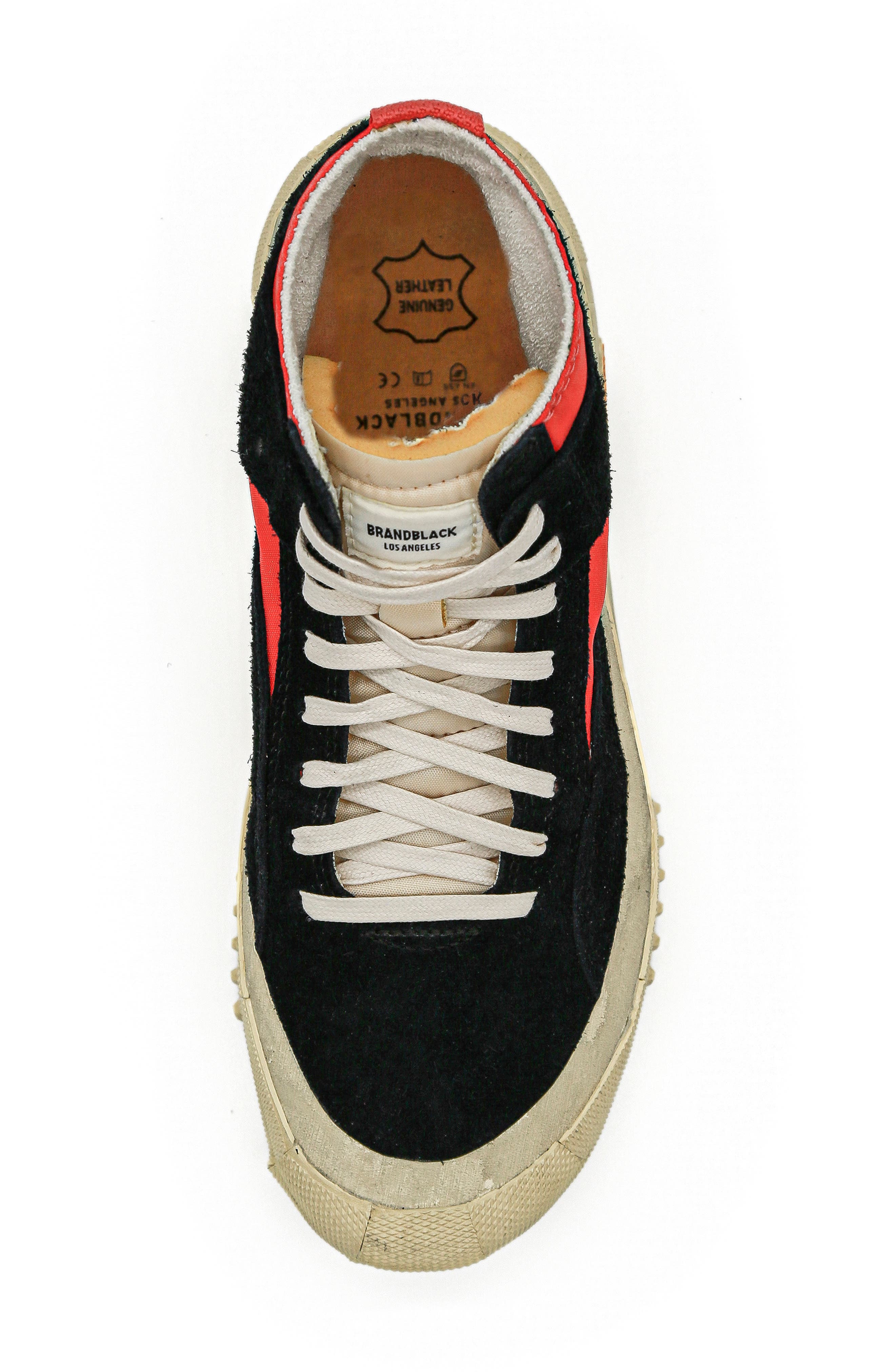 BRANDBLACK Capo Dirty High Top Sneaker, Alternate, color, 