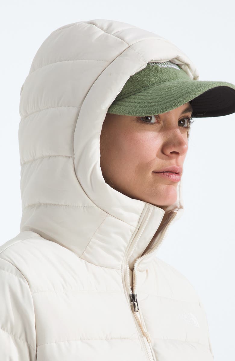 The North Face Aconcagua 3 Water Repellent Hood Jacket, Alternate, color, White Dune
