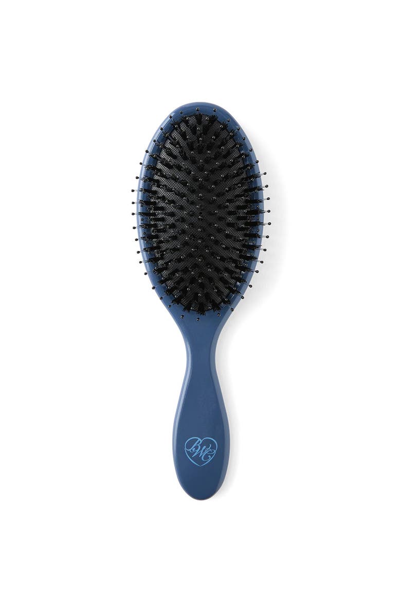 Women's Glossy Hairbrush, Main, color, Vintage Indigo