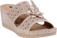 GOOD CHOICE NEW YORK Nancia Wedge Sandal
