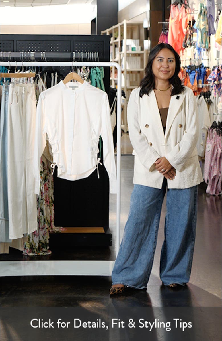 Evanna Side Tie Shirt, sales video thumbnail