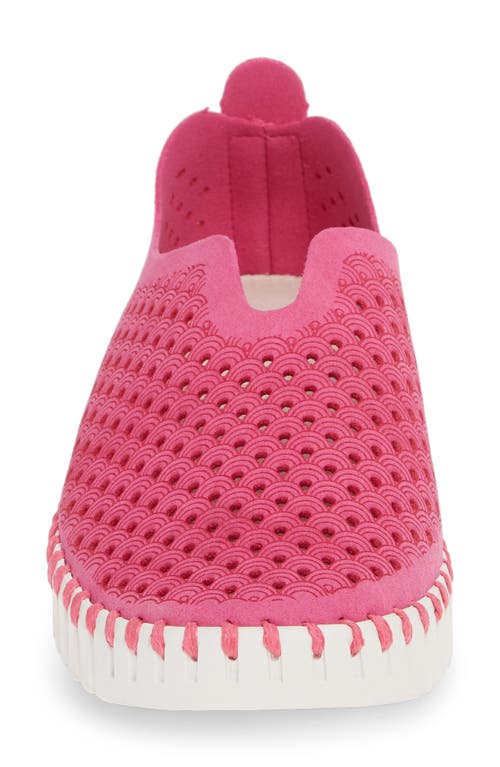 Ilse Jacobsen Tulip 139 Perforated Slip-on Sneaker In Adobe Rose
