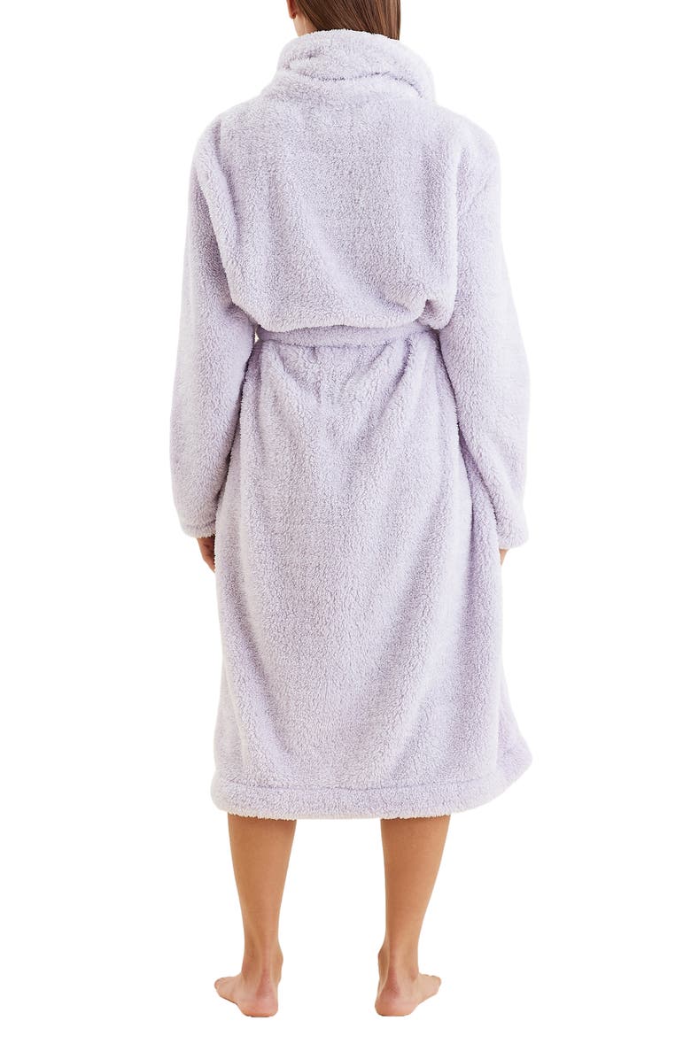 Papinelle Cosy Plush Mid Length Robe, Alternate, color,