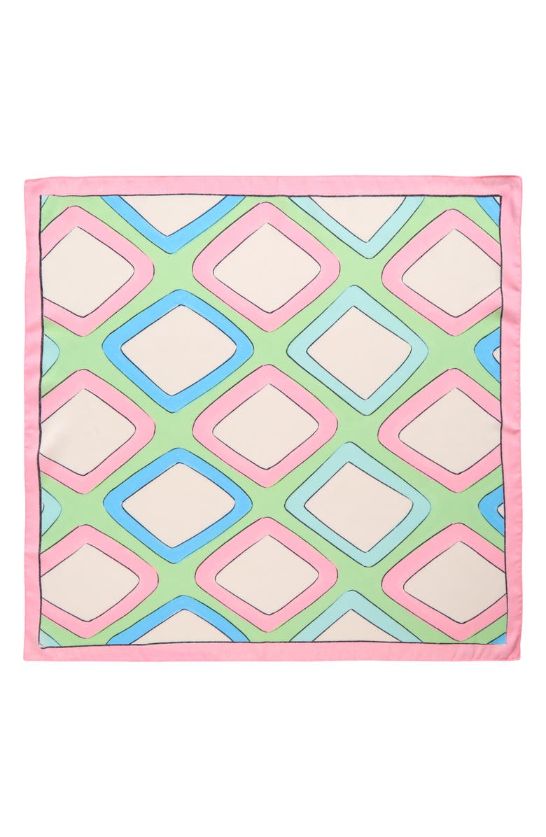 FRASIER STERLING Maui Square Scarf, Alternate, color, Blue