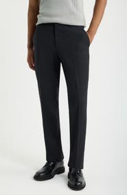 Open Edit Skinny Fit Pleated Suit Pants