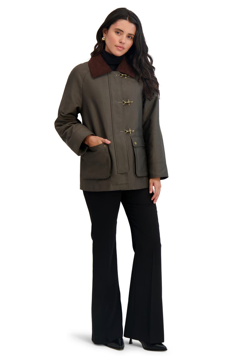 Taylor Barn Jacket, Alternate, color, OLIVE