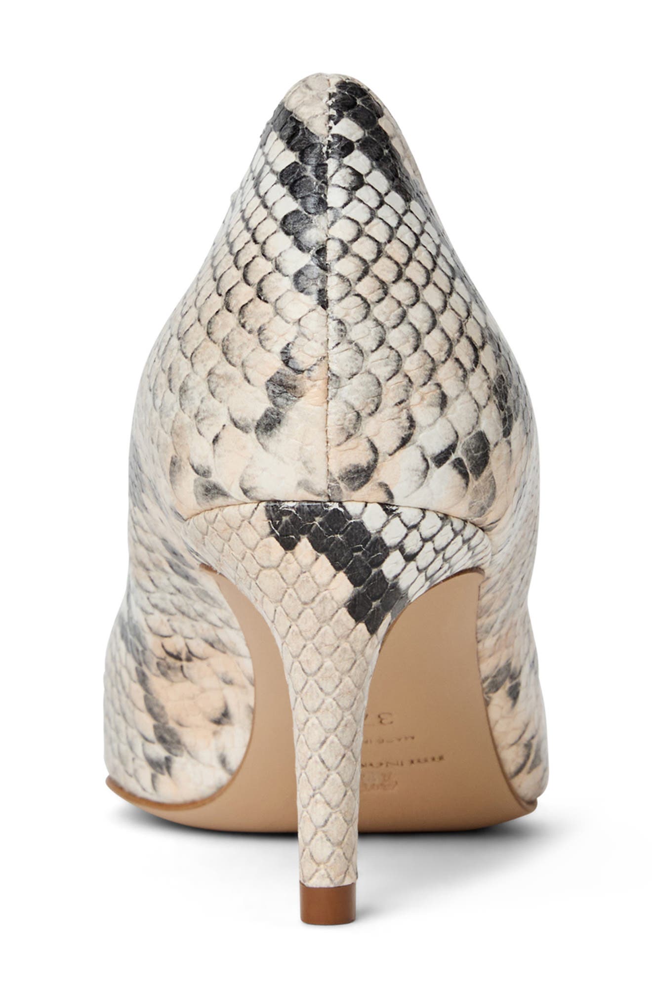 Bruno Magli Tara Snakeskin Embossed Pump, Alternate, color, 