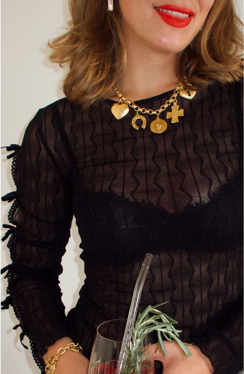 sccollection Robin Necklace, Alternate, color, Gold