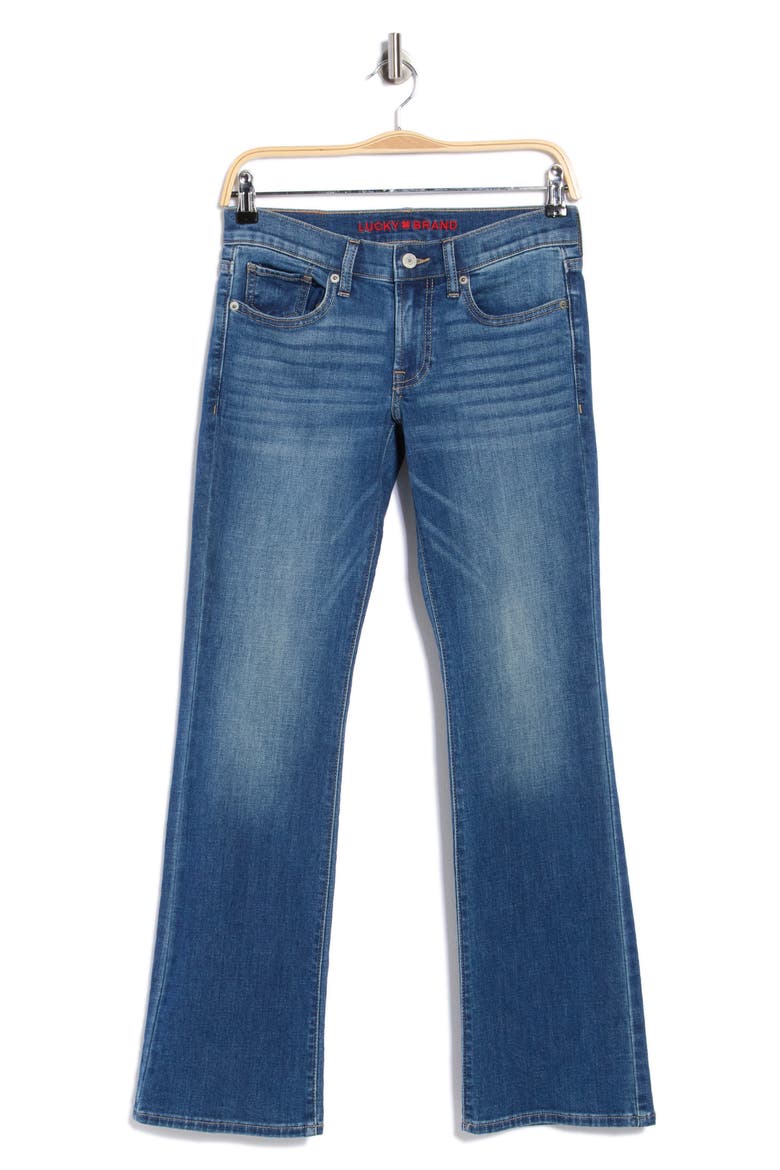 Sweet Mid Rise Bootcut Jeans, Main, color, VICTORY