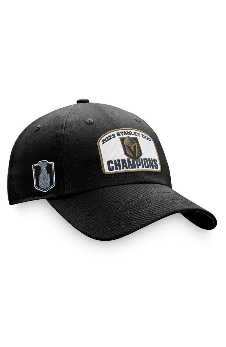 FANATICS Men's Fanatics Branded Black Vegas Golden Knights 2023 Stanley Cup Champions Core Adjustable Hat, Alternate, color,