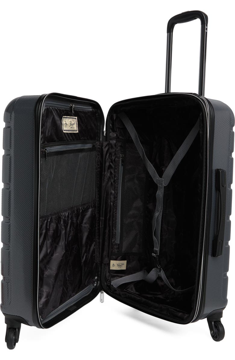 Original Penguin Crimson 25" Spinner Suitcase, Alternate, color,