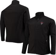DUNBROOKE Men's Dunbrooke Black Atlanta Falcons Big & Tall Sonoma Softshell Full-Zip Jacket