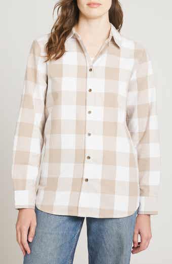 Plaid Flannel Long Sleeve Shirt