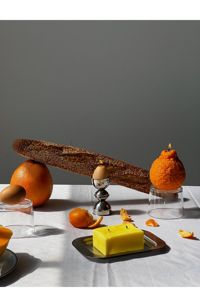 Scandles Butter Candle, Alternate, color, Yellow