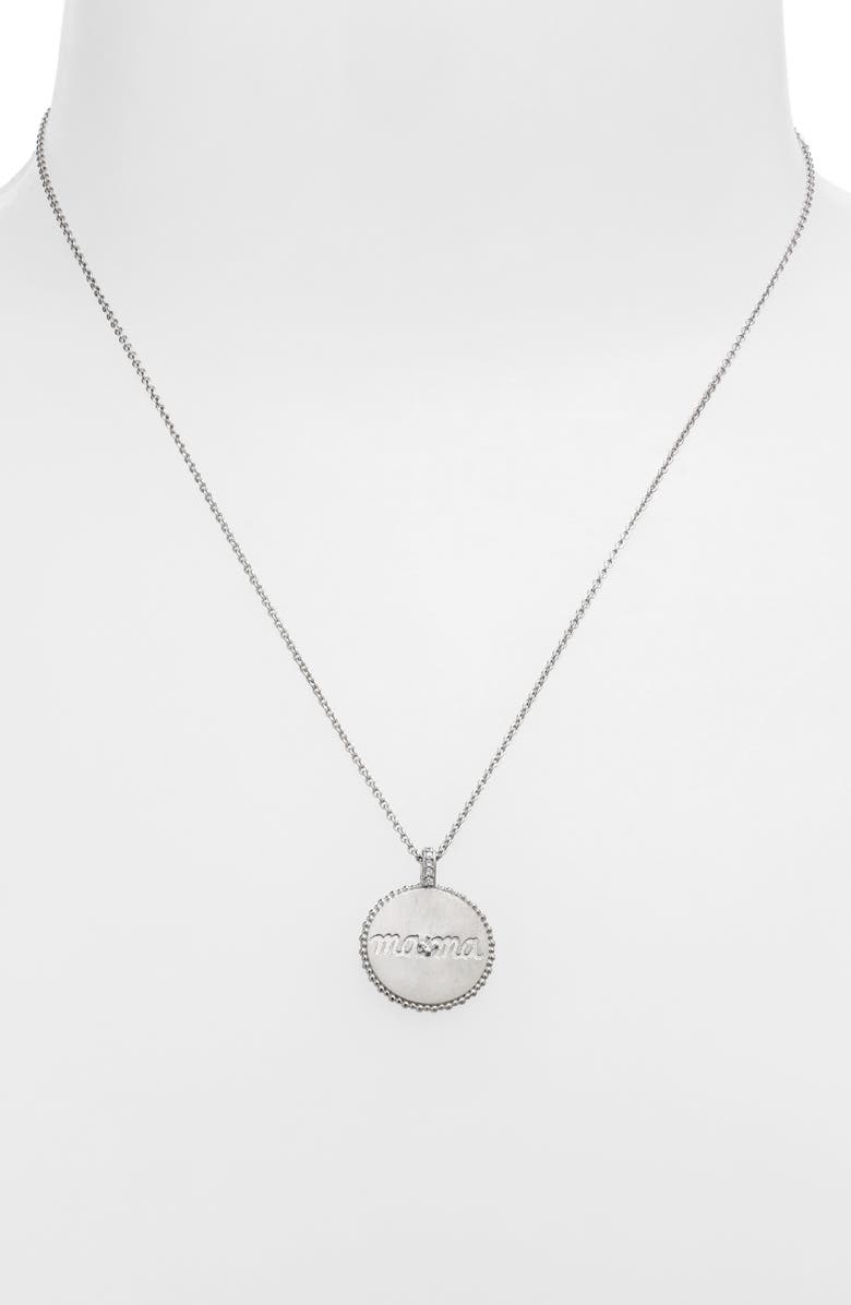 Nadri Mama Pendant Necklace, Alternate, color, 