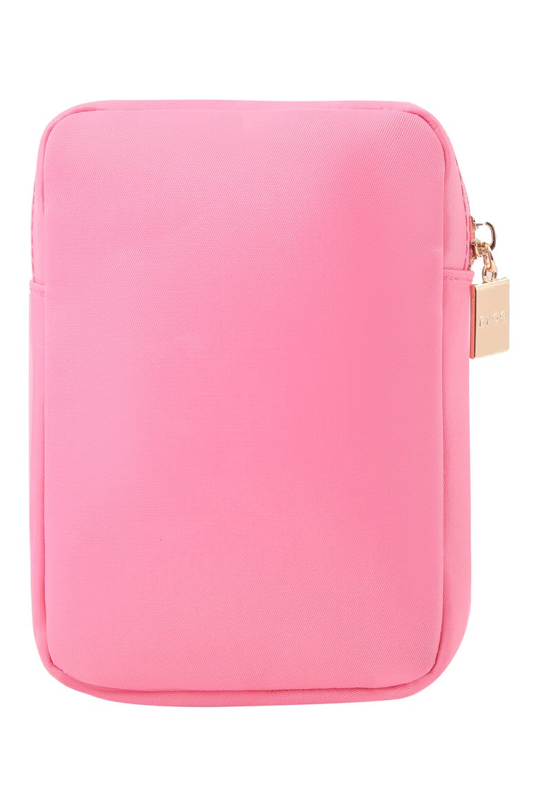 Mini Pill Cosmetics Bag, Alternate, color, BUBBLEGUM PINK