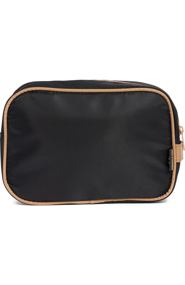 MYTAGALONGS Max & Motion Dopp Kit with Toothbrush Pouch, Main, color, Black Tan