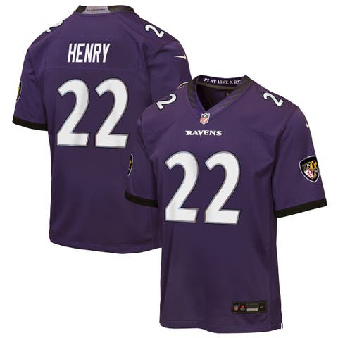Youth Nike Derrick Henry Purple Baltimore Ravens Game Jersey