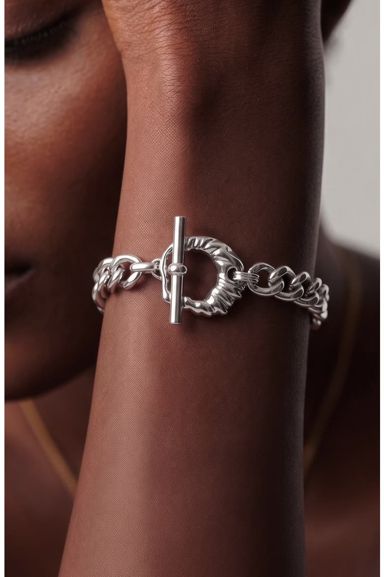 Iyun Skini  Bracelet In Silver, Alternate, color, Silver