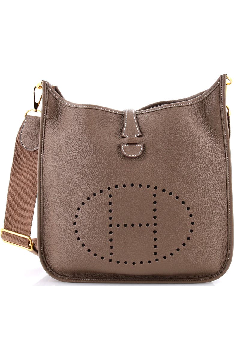 Pre-Owned Hermes Evelyne Bag Gen III Clemence PM, Main, color,