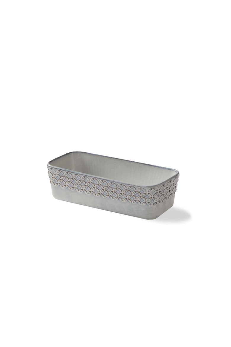 Bistro Loaf Pan Grey Baking Dish Oven Safe Perfect for Baking, Main, color, Grey