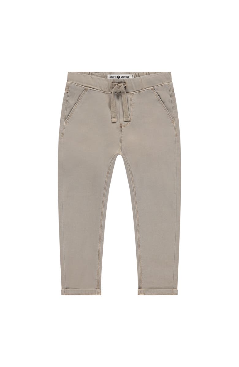 Stains and Stories by Babyface Solid Pull On Trouser, Main, color, Kit