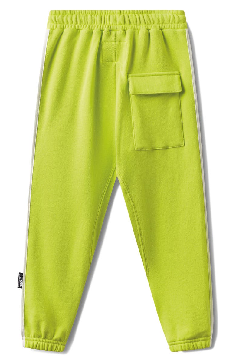 Nununu Kids' Champion Cotton Sweatpants, Alternate, color, Hot Lime