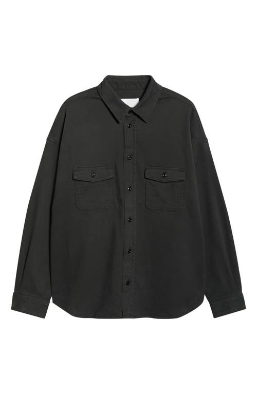 Citizen Of Humanity Citizens Of Humanity Shigoto Button-up Shirt In Black