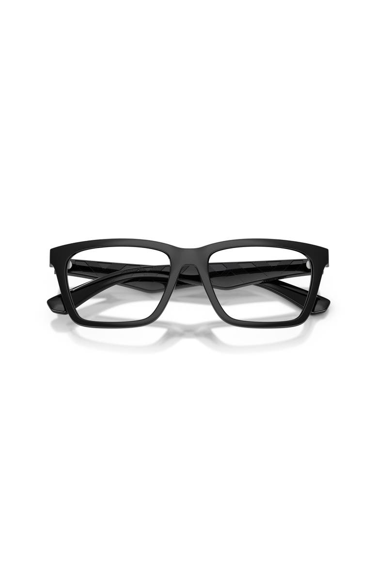 55mm Rectangle optical glasses, Alternate, color, Black