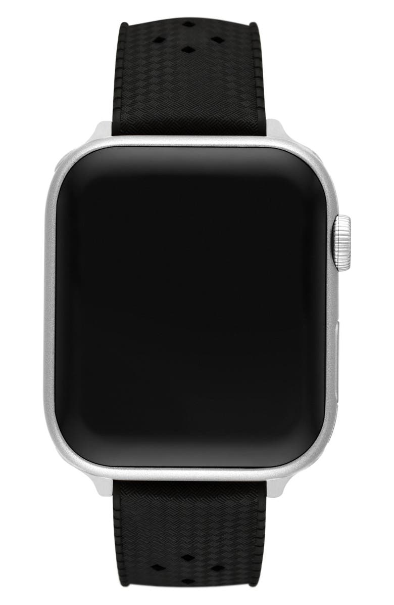 Zodiac Tropic Rubber Apple Watch<sup>®</sup> Watchband, Alternate, color, 