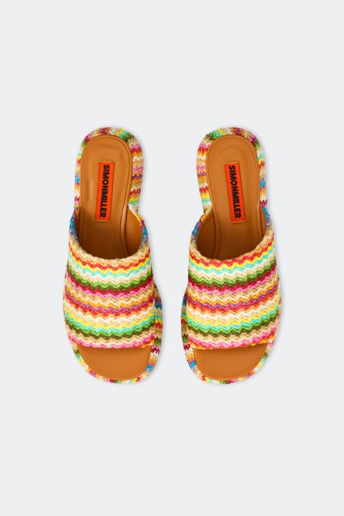 Simon Miller Simonmiller Raffia Cloudy Platform