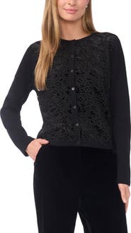Ted Baker Mave Lace Overlay Cardigan