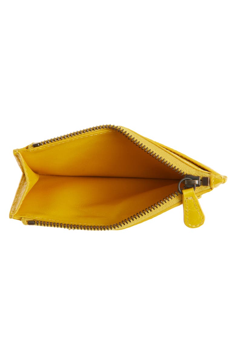 Le City Leather Card Case, Alternate, color, 7014 MARGE YELLOW