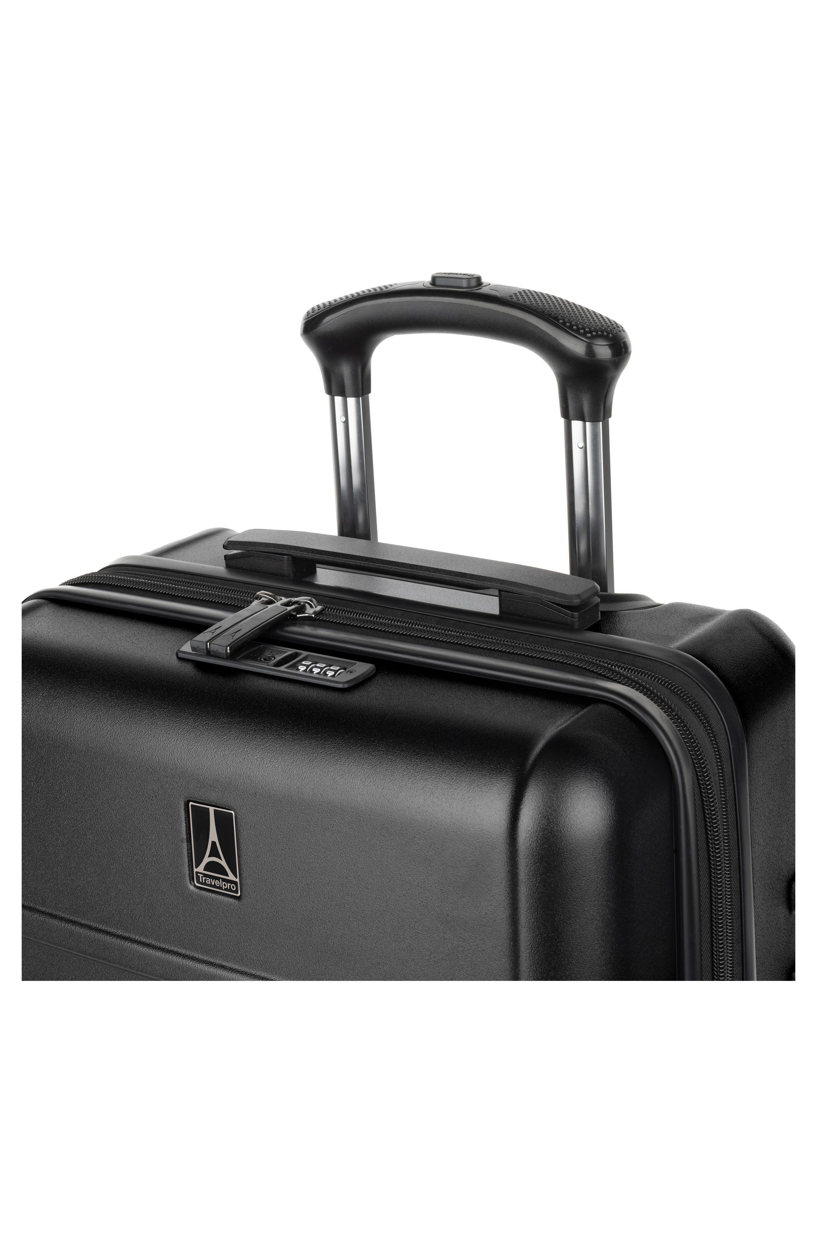 TRAVELPRO Rollmaster<sup>™</sup> Lite 2 20-Inch Expandable Carry-on Hardside Spinner Luggage, Alternate, color, Black Matte