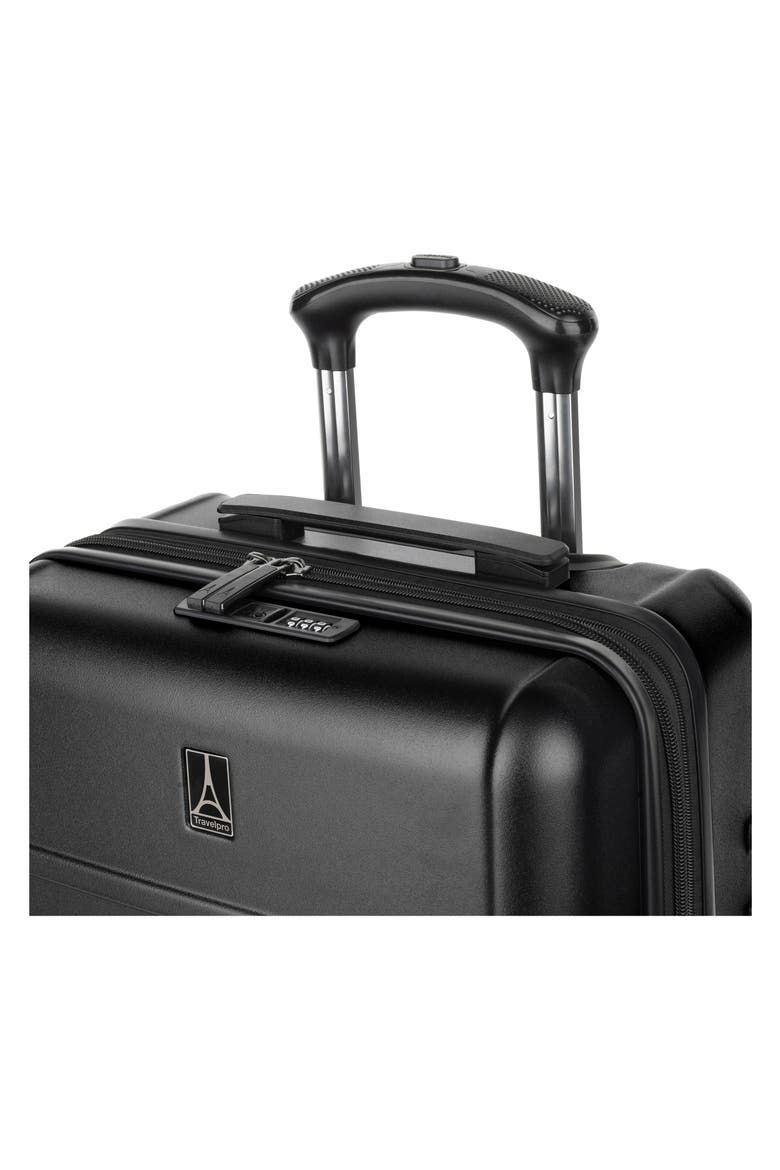 Rollmaster™ Lite 2 20-Inch Expandable Carry-on Hardside Spinner Luggage, Alternate, color, BLACK MATTE