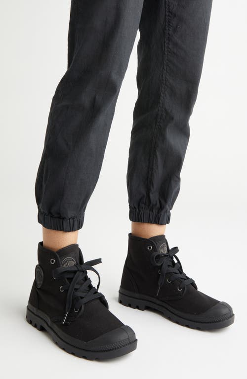 Palladium Pampa Hi Bootie In Black